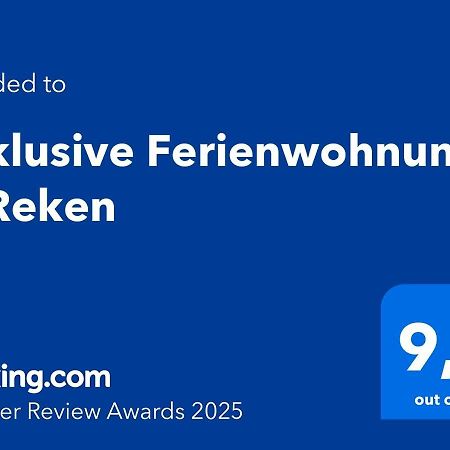 Exklusive Ferienwohnung In Reken Bagian luar foto