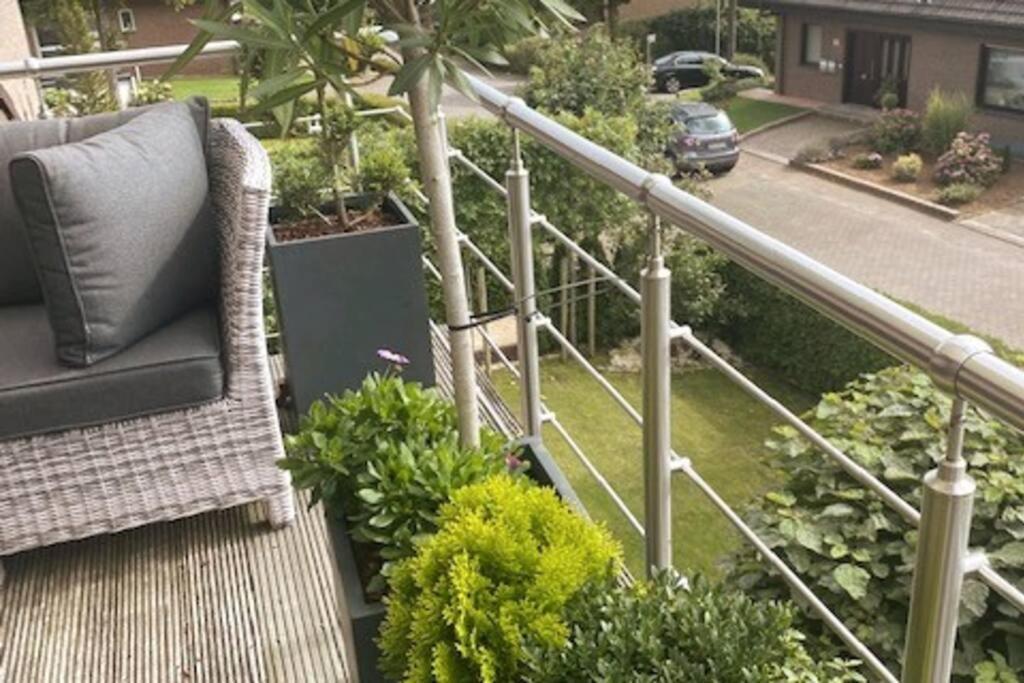 Exklusive Ferienwohnung In Reken Bagian luar foto